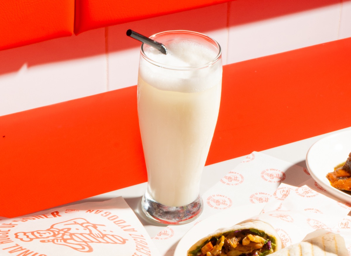Ayran, traditional Turkish yogurt drink