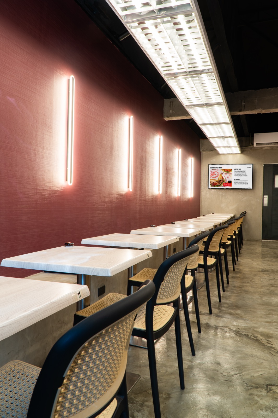 House of Döner restaurant interior with warm ambient lighting